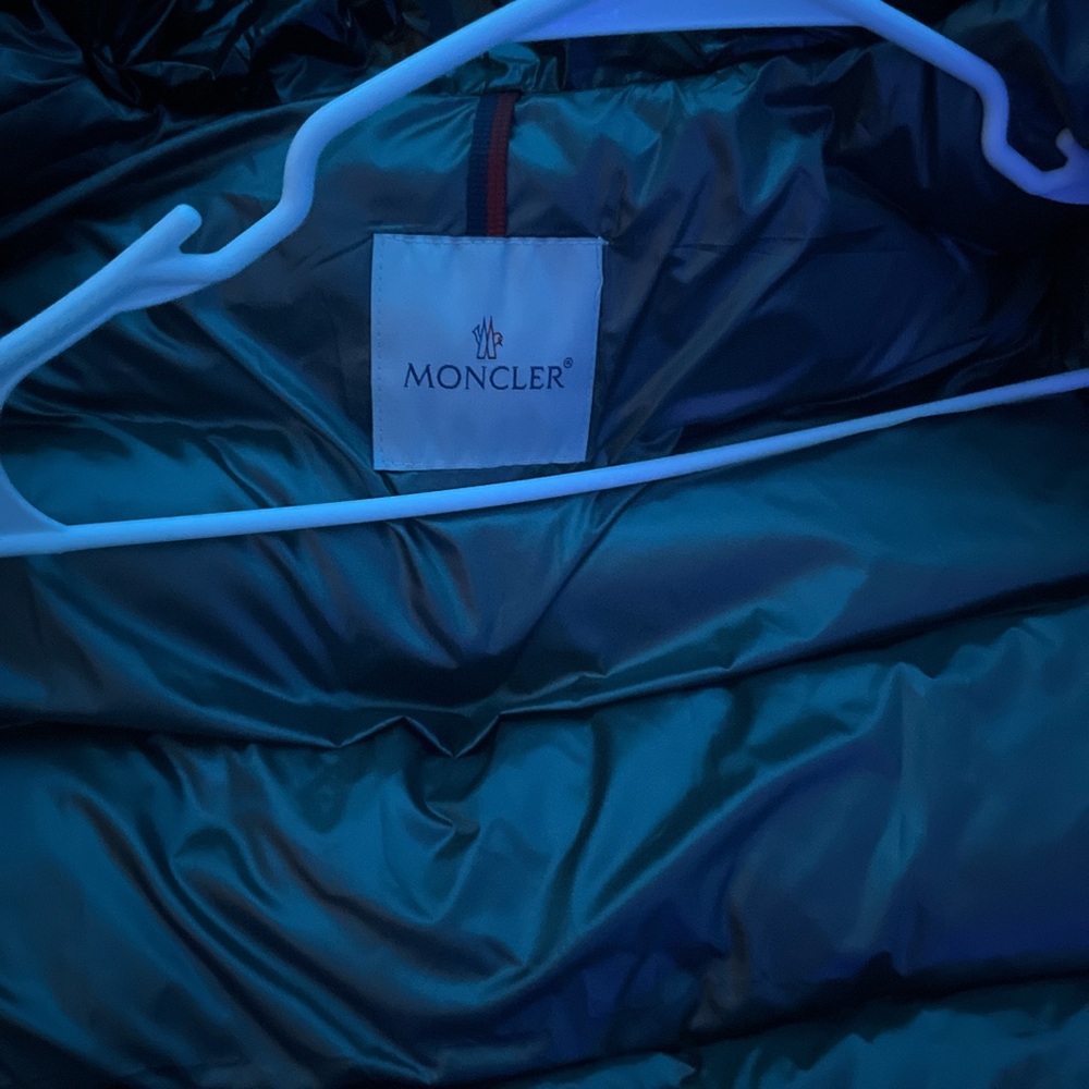 Moncler Shiny Black Puffer Jacket